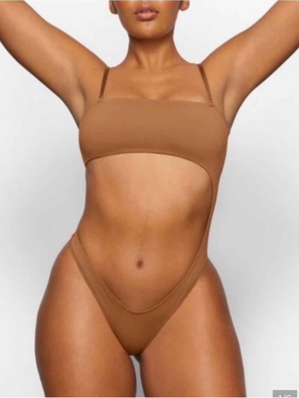 SKIMS Strapless Monokini One Piece size 3xl